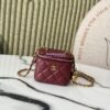 Replica Chanel New Mini Vanity With Charm Chain in Lambskin AP1447 Light Pink 2