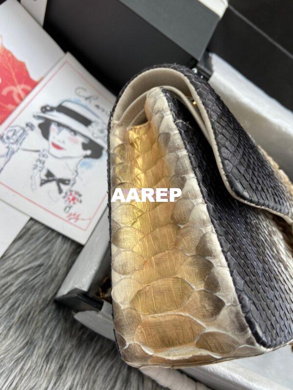 Replica Chanel Python Leather CF Classic Flap Bag 26 2