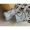 Replica Chanel 25A Relaunched Calfskin Mini / Small Flap Bag with Gold Charm Chain AS2649 AS2615 Light Pink 2