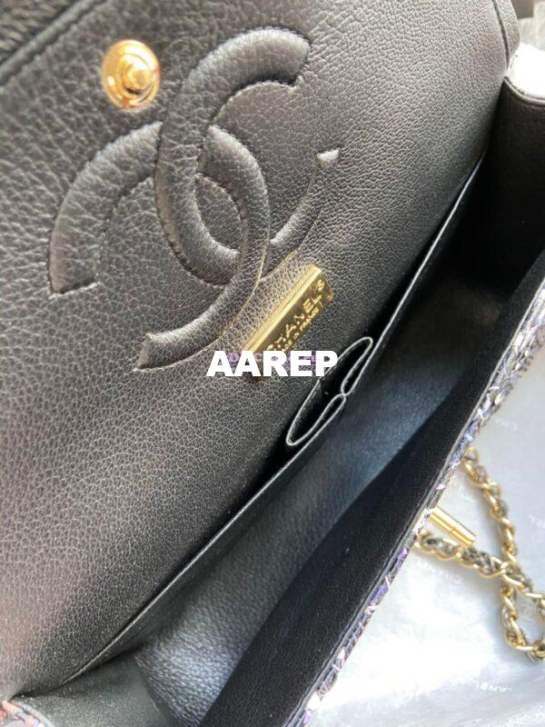 Replica Chanel Python Leather CF Classic Flap Bag 24 8