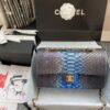 Replica Chanel Python Leather CF Classic Flap Bag 22 2