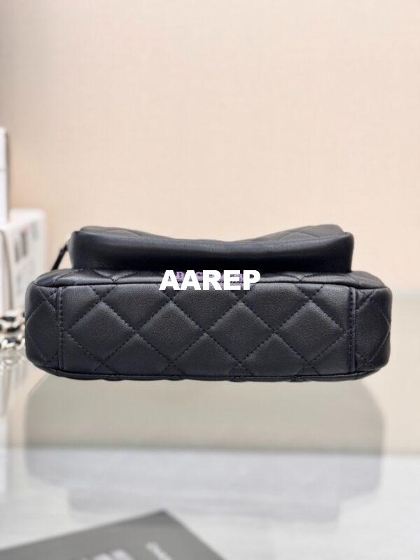 Replica Chanel Clutch With Chain Lambskin & Gold-Tone Metal AP4349 Black 14