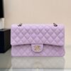 Replica Chanel CF 1112 Classic Flap Bag Qulited Lambskin with Light Gold Hardware in Milky White