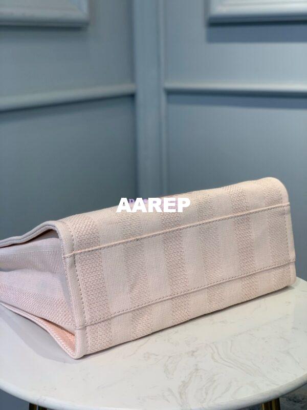 Replica Chanel Deauville Mixed Fibers Calfskin Shopping Bag A66943 Pink 15