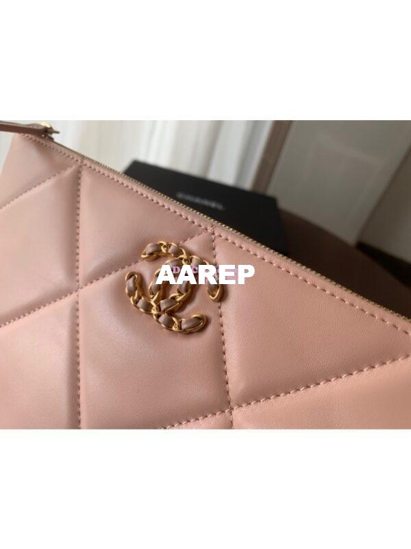 Replica Chanel 19 Pouch AP0951 Blush 2