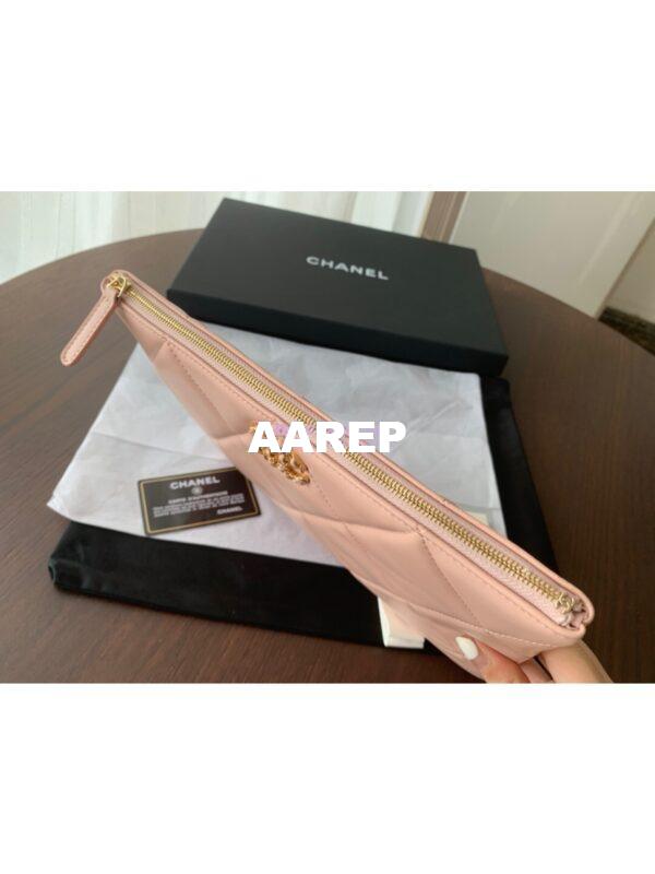 Replica Chanel 19 Pouch AP0951 Blush 3