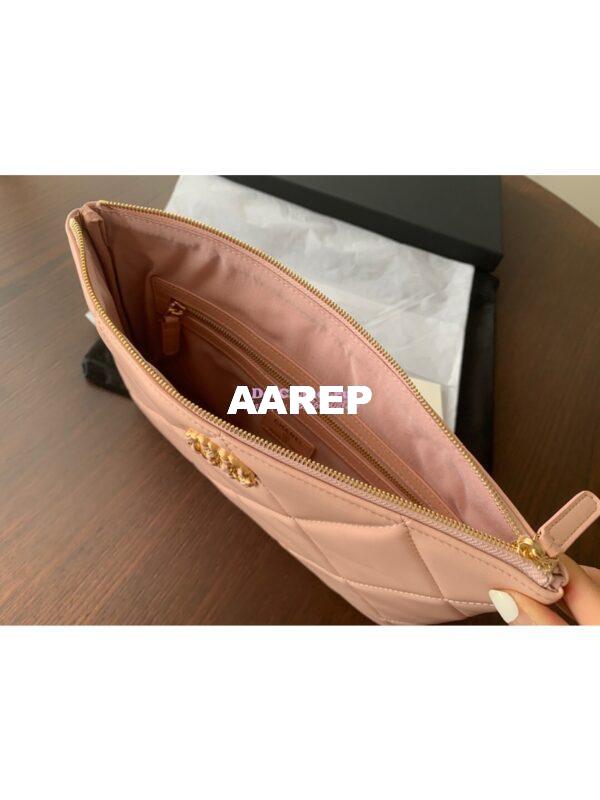 Replica Chanel 19 Pouch AP0951 Blush 6