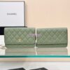 Replica Chanel New Magnetic Caviar Wallet On Chain WOC Cloud Blue Bag 33814