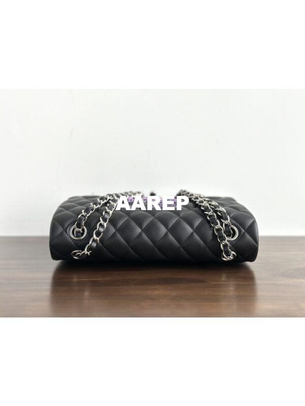Replica Chanel CF 1112 Classic Flap Lambskin in Black Bag 6