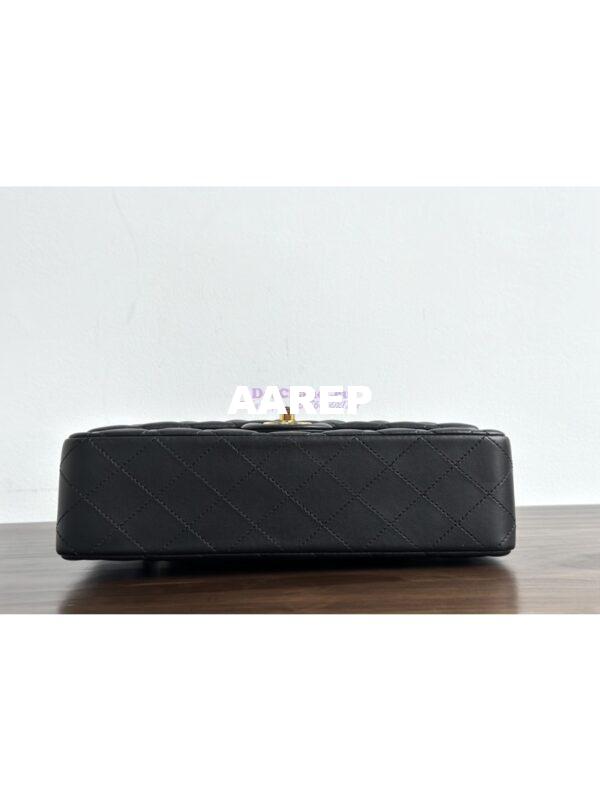 Replica Chanel CF 1112 Classic Flap Lambskin in Black Bag 20