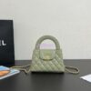 Replica Chanel Mini Shopping Bag Shiny Aged Calfskin AS4416 All Black 2