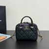 Replica Chanel 25C Long Vanity With Chain Grained Calfskin AP4407 White 2