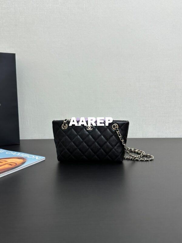 Replica Chanel 25C Classic Clutch With Chain AP4422 Black
