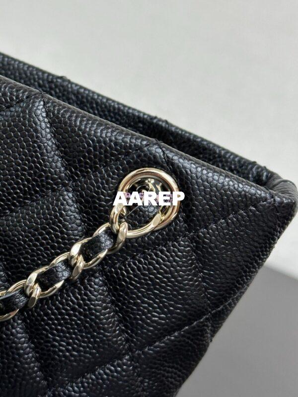 Replica Chanel 25C Classic Clutch With Chain AP4422 Black 4