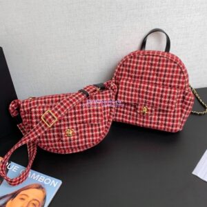 Replica Chanel Coco Neige Backpack in Tweed AS5053 Limited Edition