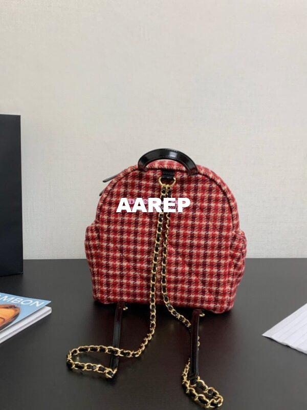 Replica Chanel Coco Neige Backpack in Tweed AS5053 Limited Edition 6