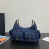 Replica Chanel 25C Maxi Hobo Bag Shiny Lambskin AS5302 Black