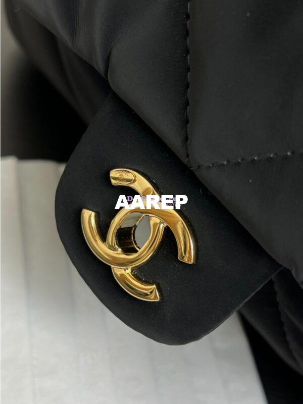 Replica Chanel 24N Coco Neige Hobo Bag Velvet Nylon AS5054 Versatile Ski Limited Collection 6