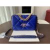 Replica Chanel 19 Large Flap Bag AS1161 Lambskin Cobalt Blue