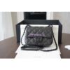 Replica Chanel Mini Vanity With Classic Chain in Grained Calfskin AP1340 Black