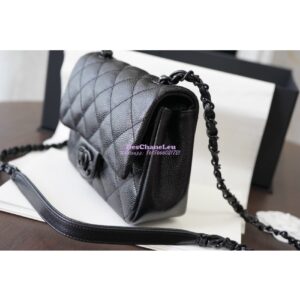 Replica Chanel Ultra Matte Square Mini Bag AS1784 Black 2