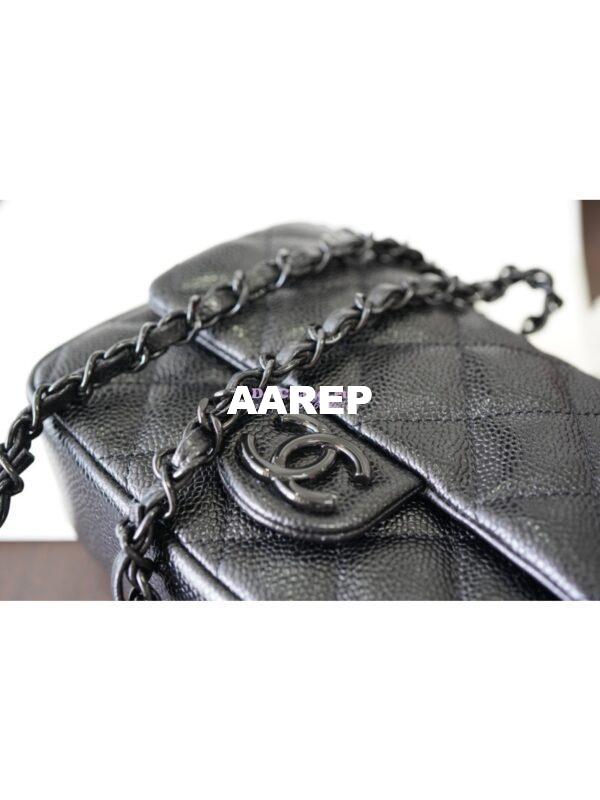 Replica Chanel Ultra Matte Square Mini Bag AS1784 Black 6
