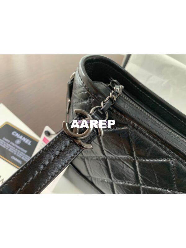 Replica Chanel Gabrielle Hobo Bag So Black A91810 3