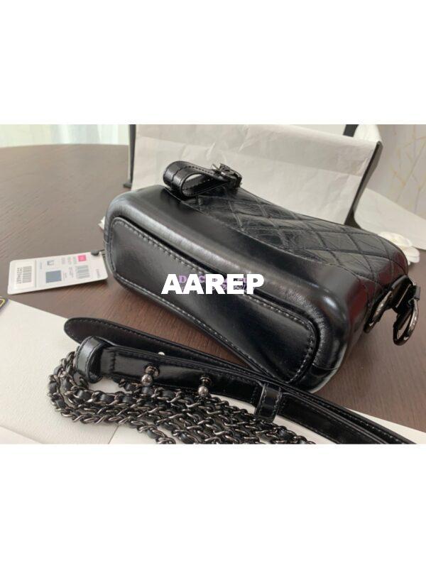 Replica Chanel Gabrielle Hobo Bag So Black A91810 6