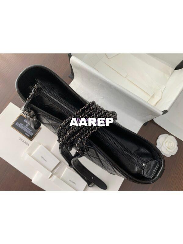 Replica Chanel Gabrielle Hobo Bag So Black A91810 10