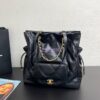 Replica Chanel Shearling Lambskin Mini Flap Bag AS5194 Ecru 2
