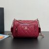 Replica Chanel Small Classic Flap CF Bag Denim With Contrast Stitched Matte Gold Hardware 20cm Black