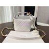 Replica Chanel Small Lambskin Hobo Bag AS1745 Black 2