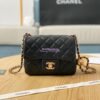 Replica Chanel Small Lambskin Hobo Bag AS1745 Black