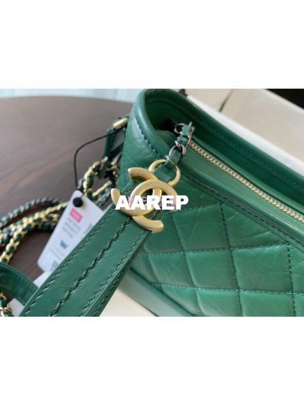 Replica Chanel Gabrielle Hobo Bag Green A91810 2