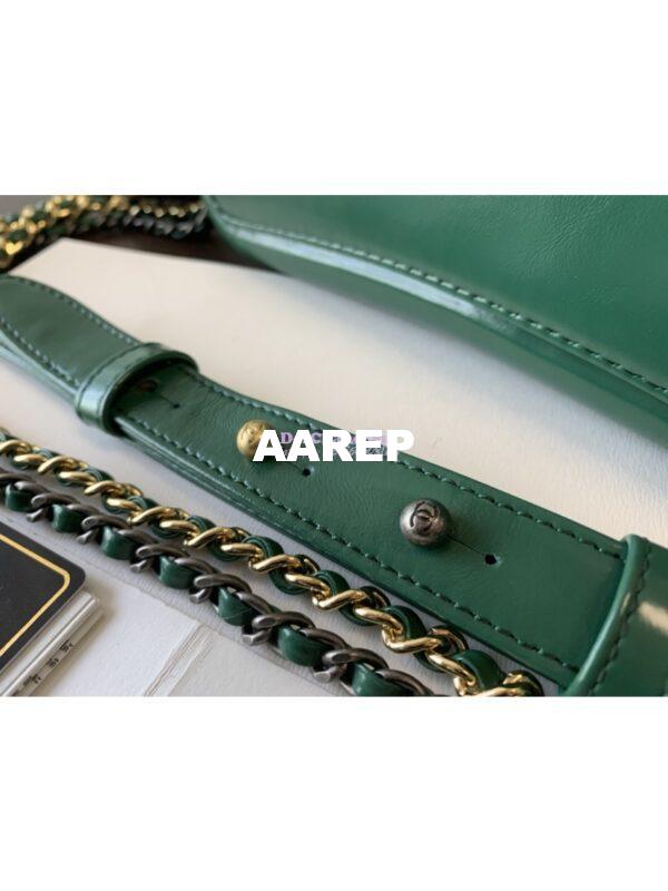 Replica Chanel Gabrielle Hobo Bag Green A91810 5