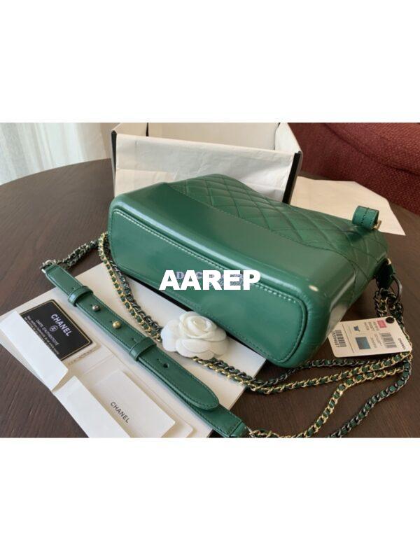 Replica Chanel Gabrielle Hobo Bag Green A91810 13