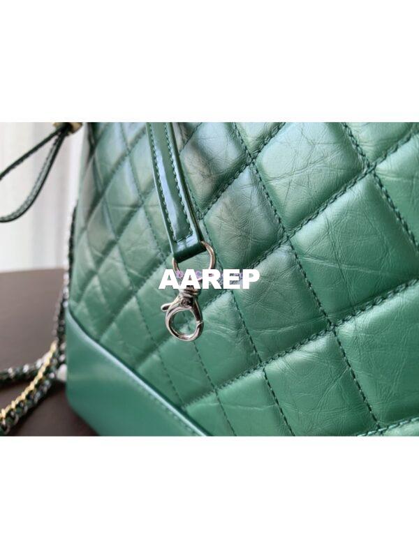 Replica Chanel Gabrielle Hobo Bag Green A91810 14