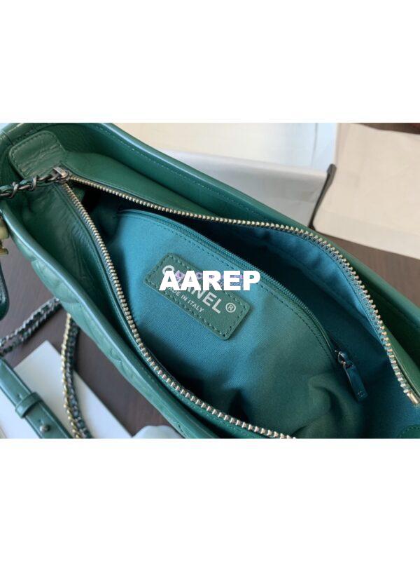 Replica Chanel Gabrielle Hobo Bag Green A91810 16