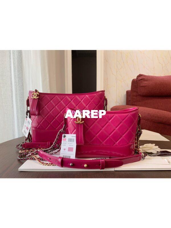 Replica Chanel Gabrielle Hobo Bag Pink20s A91810