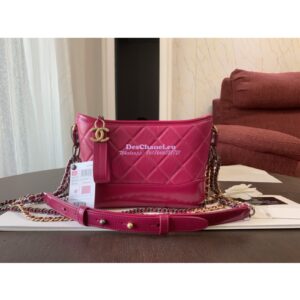 Replica Chanel Gabrielle Hobo Bag Pink20s A91810 2