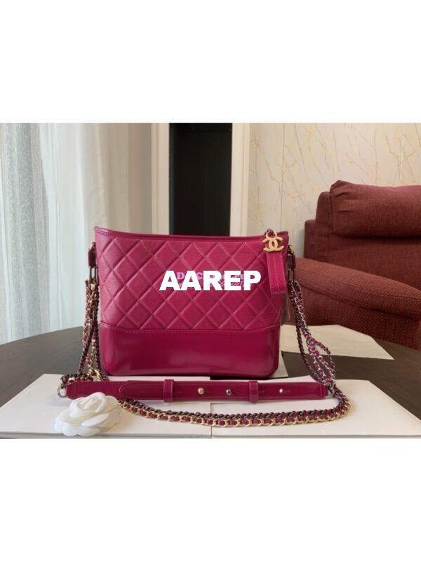 Replica Chanel Gabrielle Hobo Bag Pink20s A91810 11