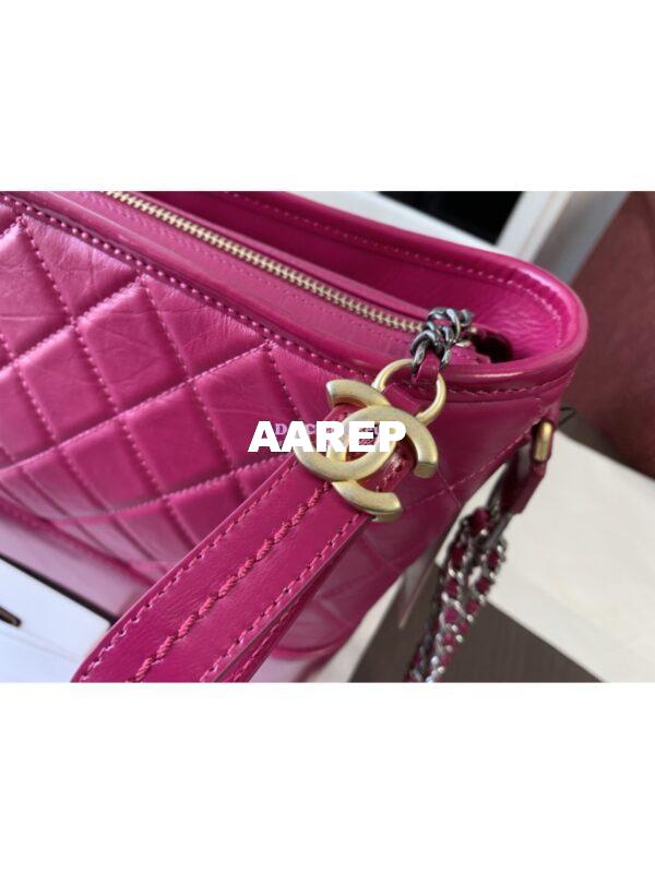 Replica Chanel Gabrielle Hobo Bag Pink20s A91810 12
