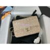 Replica Chanel 24SS Small Flap Bag AS4561 Sequins and Tweed Limited Edition Black 2