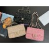 Replica Chanel 22 Handbag Shiny Grained Calfskin and Enamel Metal AS3260 AS3261 Camel 2