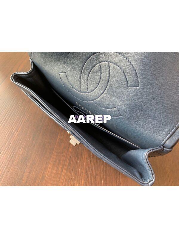 Replica Chanel Reissue 2.55 Classic Flap Bag in Aged Calfskin Blue 7