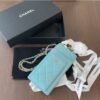 Replica Chanel Classic Clutch With Chain Grained Calfskin AP0990 Grey