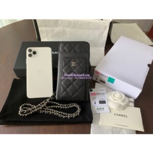 Replica Chanel Classic Clutch With Chain Grained Calfskin AP0990 Black