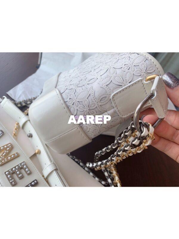 Replica Chanel 19s Gabrielle Hobo Bag White AS0865 8