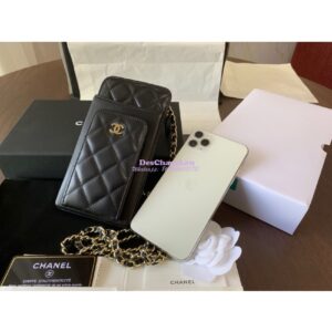Replica Chanel Classic Clutch With Chain AP0990 Black