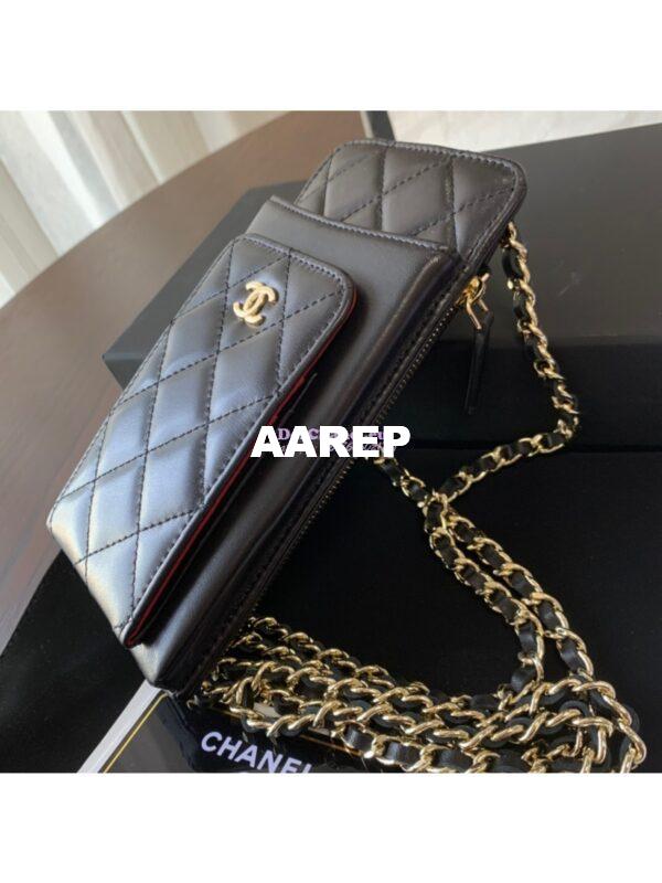 Replica Chanel Classic Clutch With Chain AP0990 Black 5